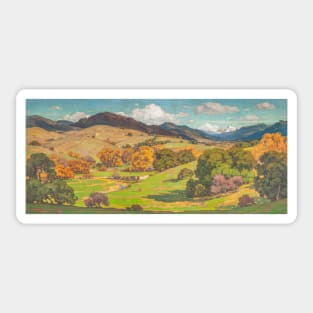 California Landscape - Classic painting from 1865 Sticker